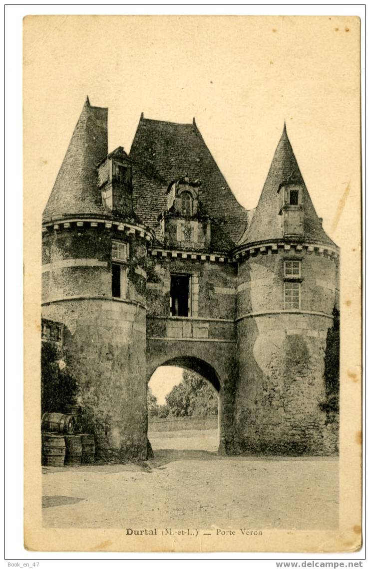 {28233} 49 Maine Et Loire Durtal , Porte Véron . - Durtal