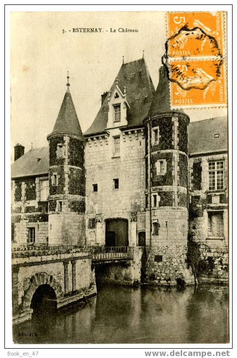 {28252} 51 Marne Esternay , Le Château . Circulée En ?? - Esternay