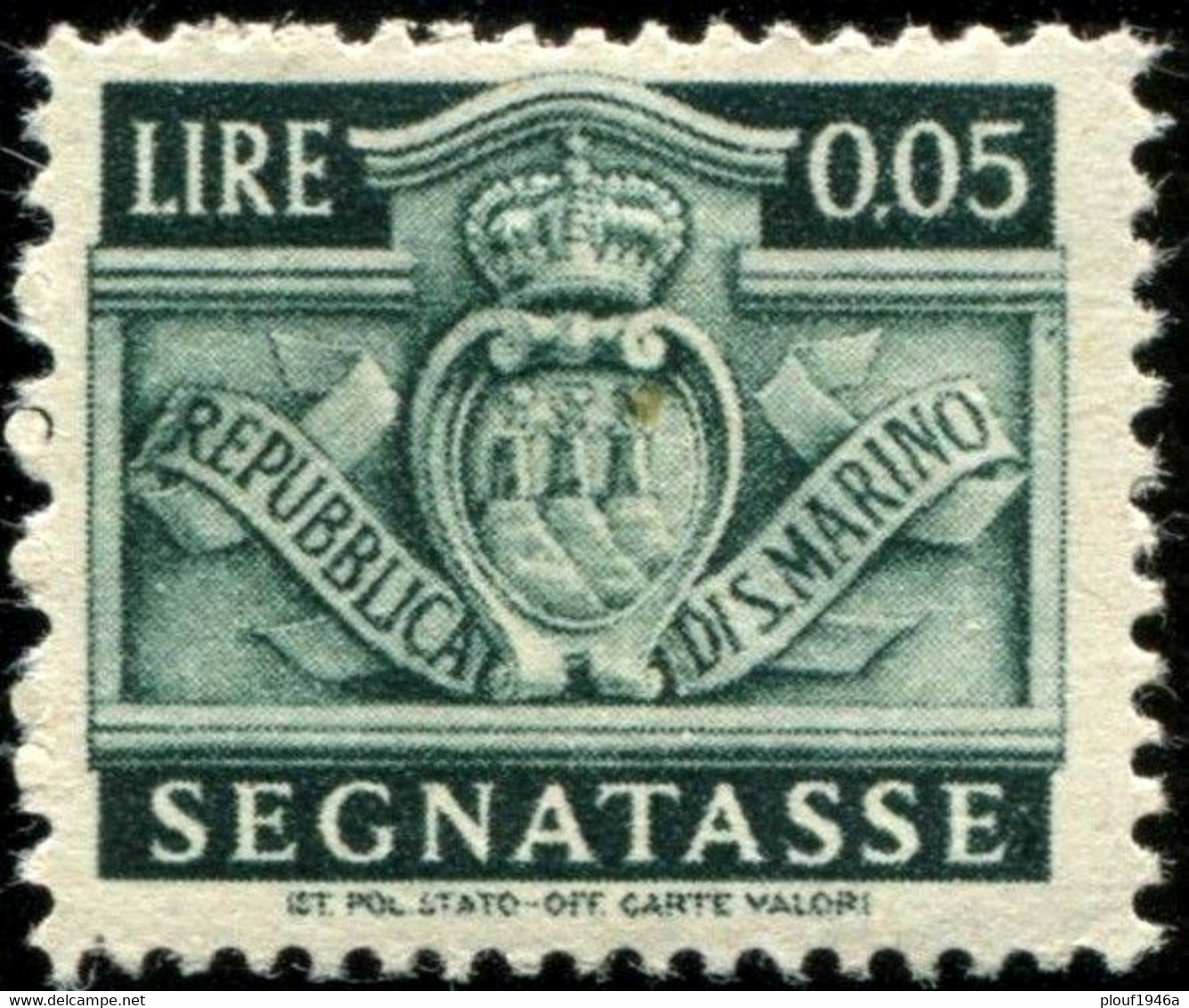 Pays : 421 (Saint-Marin)  Yvert Et Tellier N° : Tx   63 (*) - Timbres-taxe