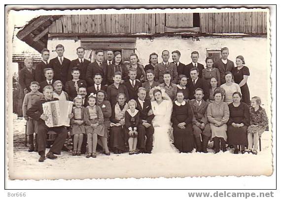 GOOD OLD ESTONIA PHOTO / POSTCARD - WEDDING (4) - Marriages