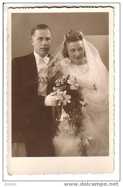 GOOD OLD PHOTO / POSTCARD - WEDDING (6) - Huwelijken