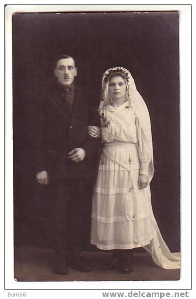 GOOD OLD PHOTO / POSTCARD - WEDDING (9) - Noces