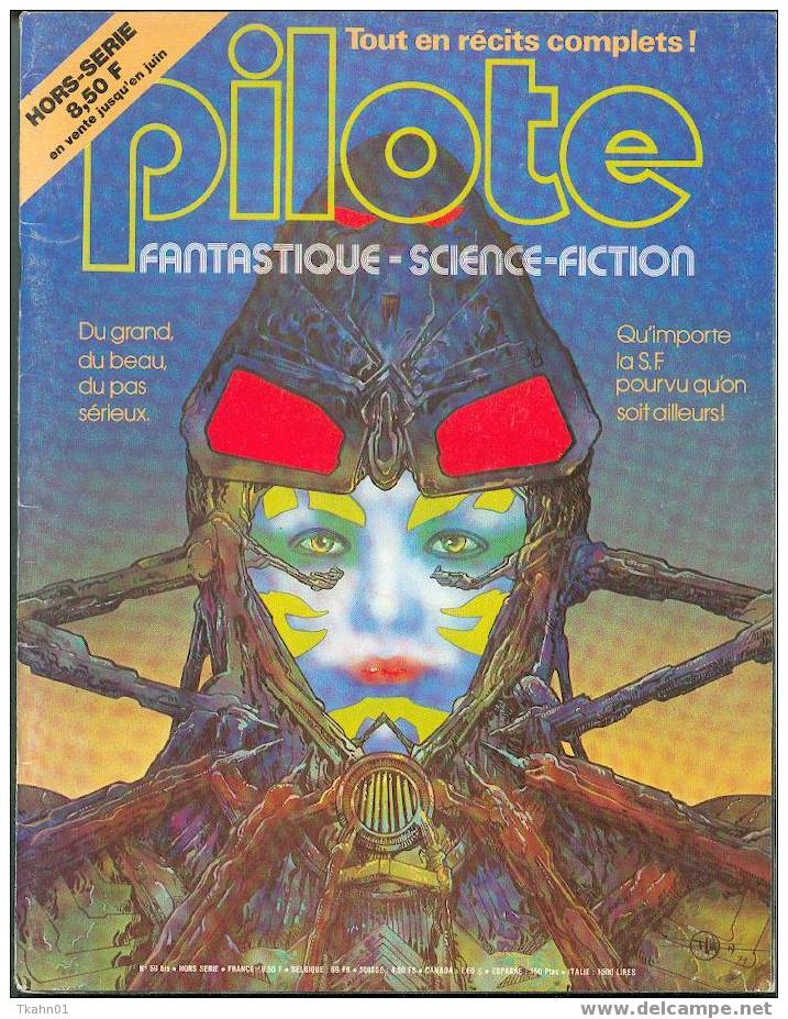 PILOTE H-S  N° 59-BIS  " FANTASTIQUE SCIENCE-FICTION " - Pilote