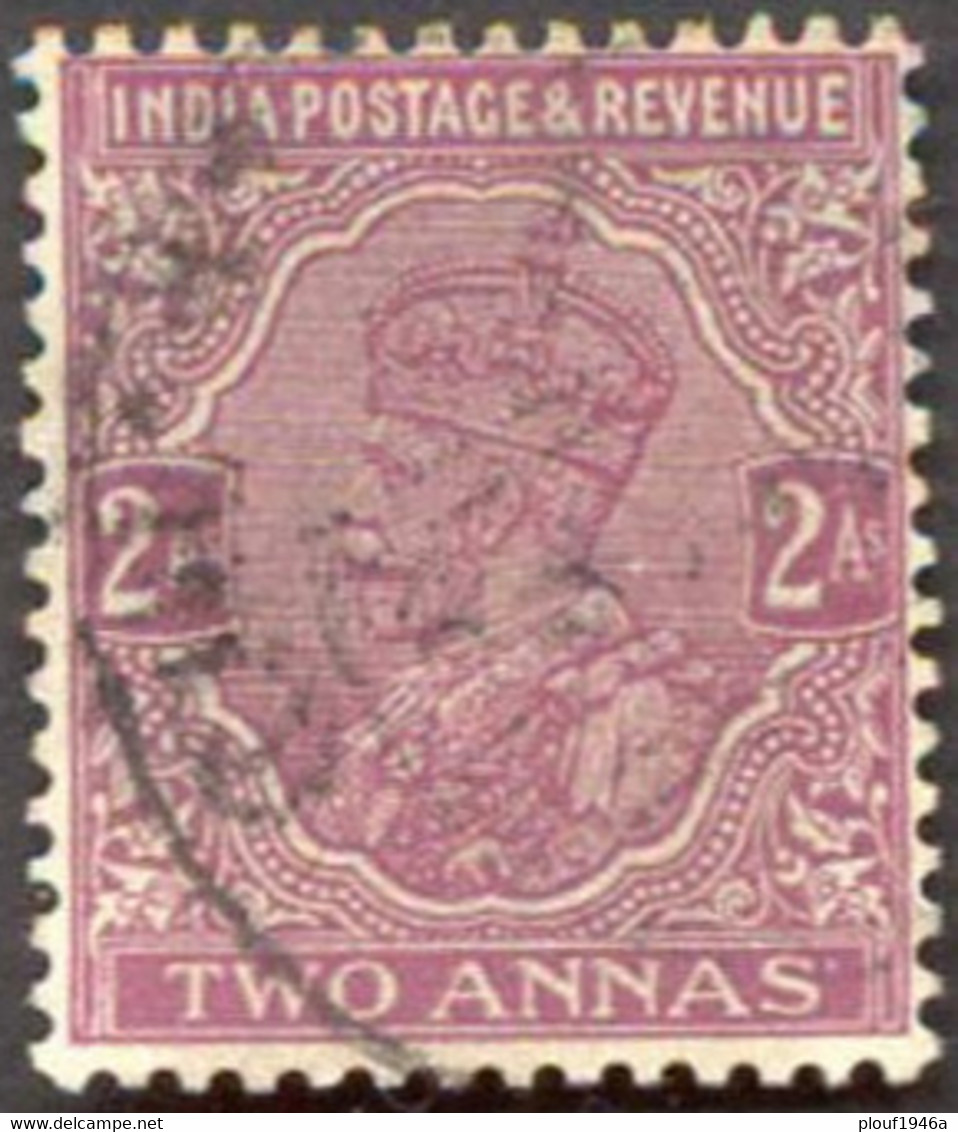 Pays : 230,3 (Inde Anglaise : Empire)  Yvert Et Tellier N° :  111 (o) - 1911-35  George V