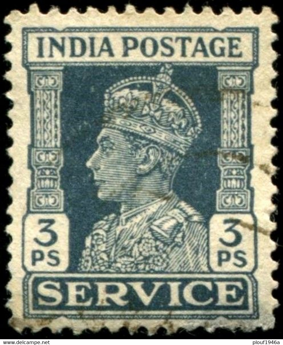 Pays : 230,3 (Inde Anglaise : Empire)  Yvert Et Tellier N° : S 105 (o) - 1936-47 Roi Georges VI