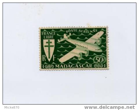 Madagascar Poste Aérienne N°60 Oblitéré Série De Londres - Airmail