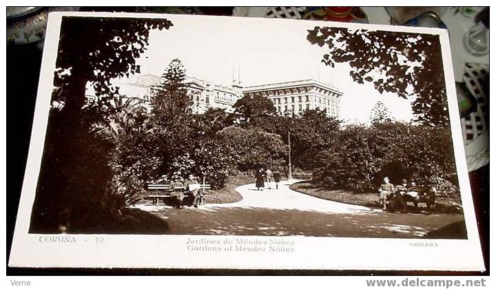 ANTIGUA POSTAL DE LA CORUÑA - GALICIA - ED. GUILERA - NO CIRCULADA. - La Coruña