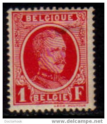 BELGIUM   Scott   #  187*  F-VF MINT Hinged (thin) - Unused Stamps