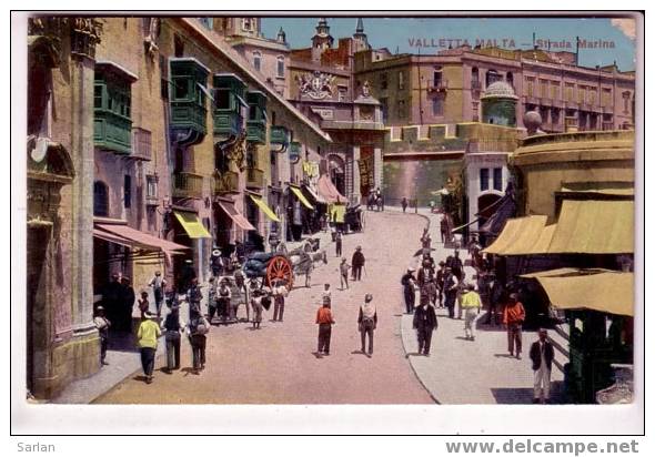 MALTA , Strada Marina - Malte