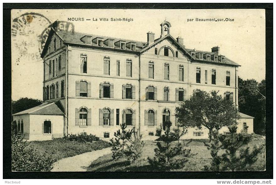 95 - MOURS - (213 Habitants En 1901) - La Villa Saint Régis - Mours