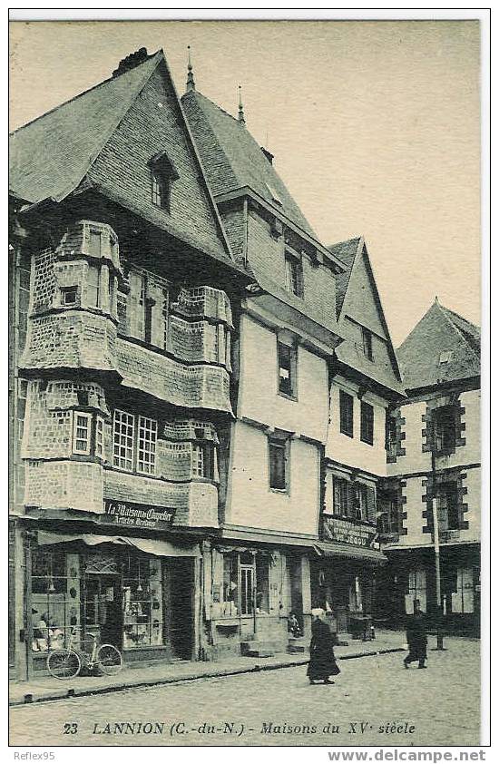 LANNION - Maisons Du XVè Siècle. - Lannion