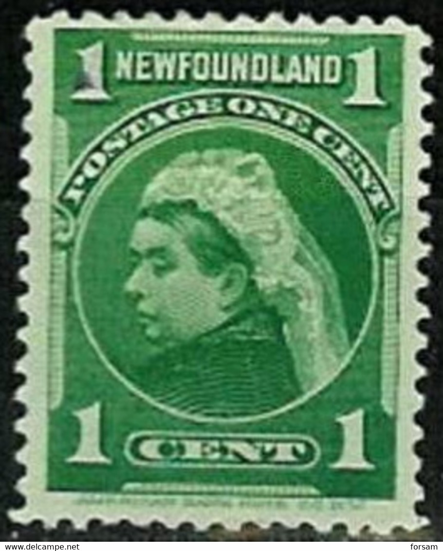 CANADA-NEWFOUNDLAND..1897 ..Michel # 44..MLH. - 1865-1902