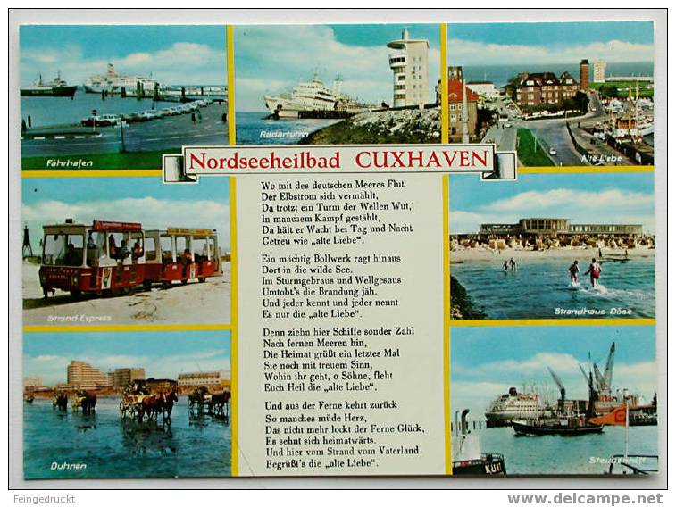 Nordseeheilbad Cuxhaven ... - Color MBk - (d 834) - Cuxhaven