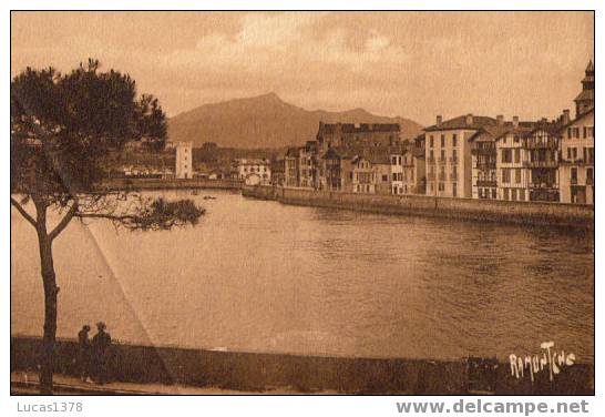 CIBOURE /  VU DE LA DIGUE DE ST JEAN DE LUZ - Ciboure