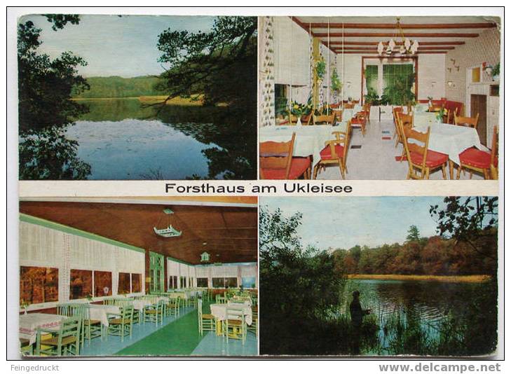 (Krs. Ostholstein - Eutin Sielbeck) - Forsthaus Am Ukleisee - CAk (d 848) - Eutin