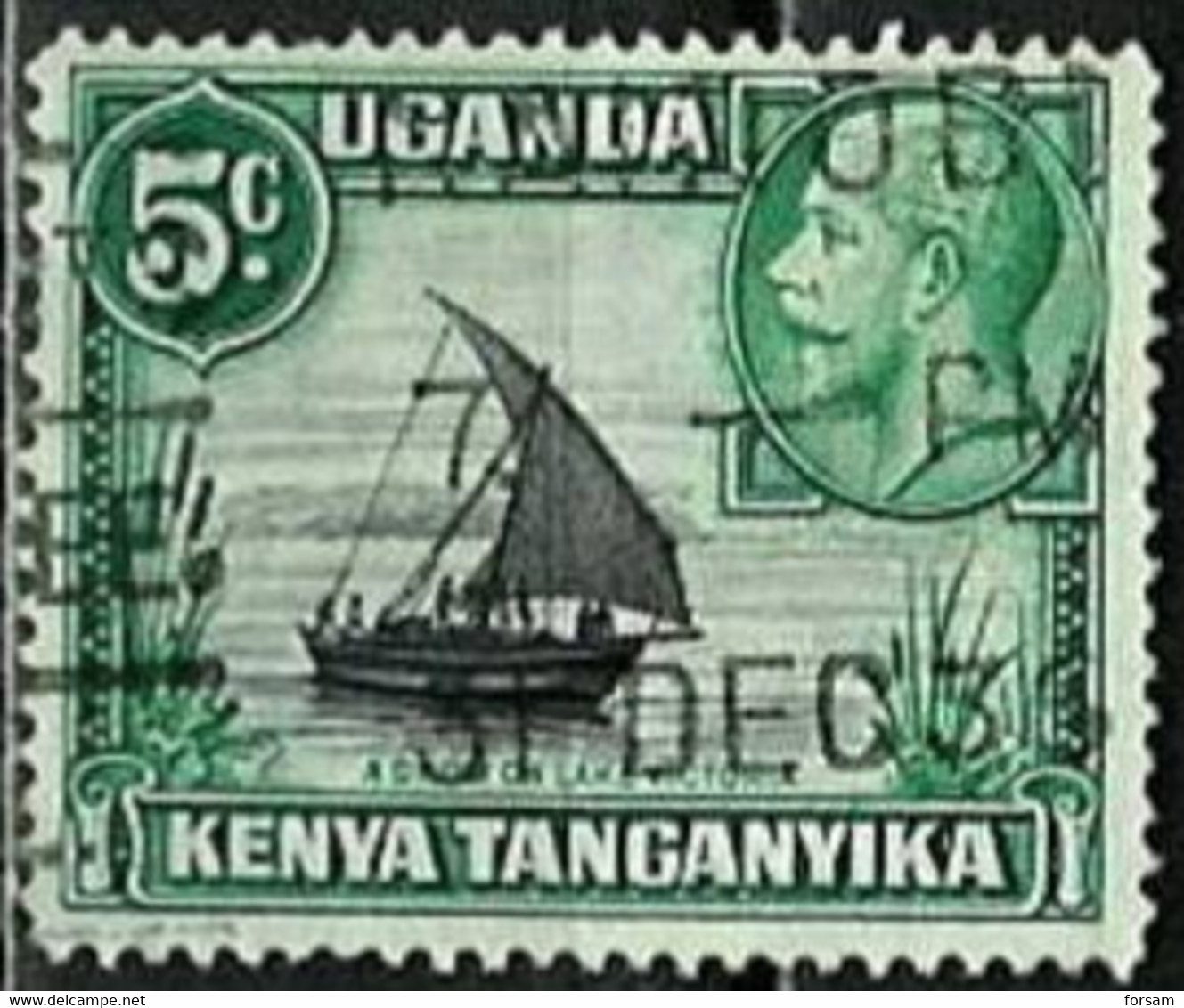 UGANDA-KENYA-TANGANYIKA..1935..Michel # 32 IA..used. - Kenya, Uganda & Tanganyika