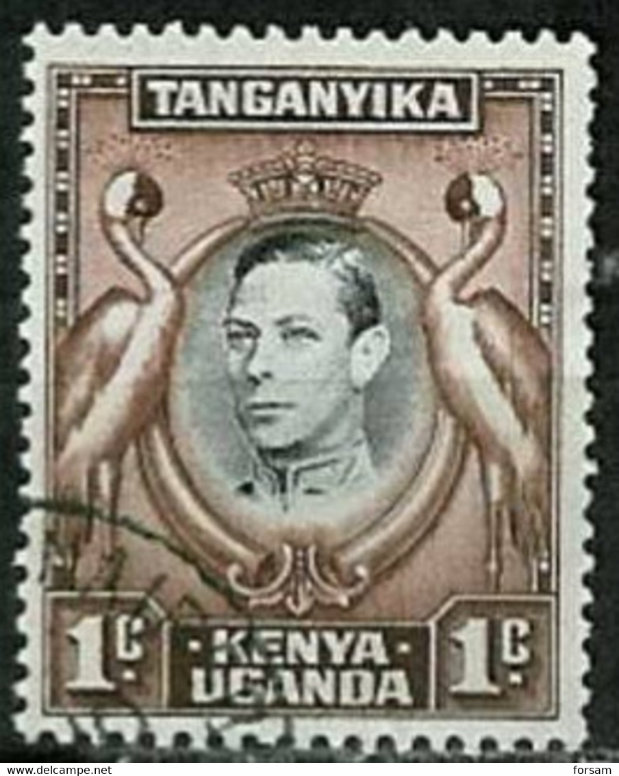 UGANDA-KENYA-TANGANYIKA..1938..Michel # 52 AC..used. - Kenya, Uganda & Tanganyika