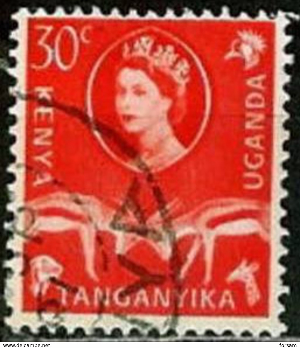 UGANDA-KENYA-TANGANYIKA.. 1960..Michel # 113..used. - Kenya, Uganda & Tanganyika