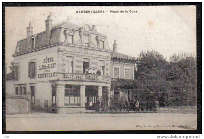 RAMBERVILLERS - Place De La Gare - Rambervillers