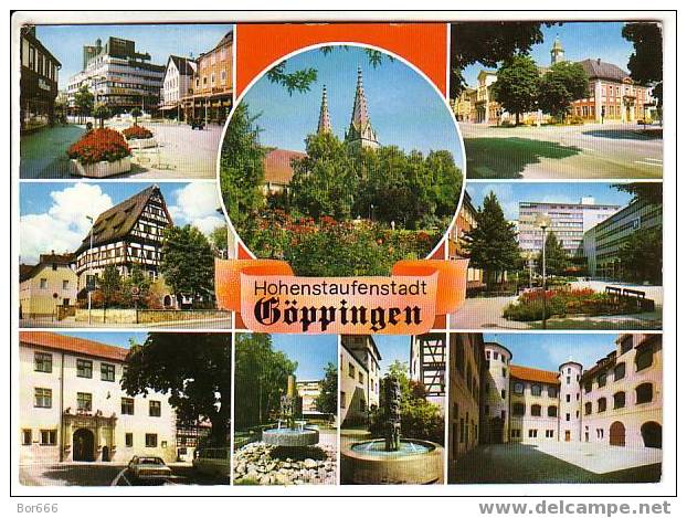 GOOD USED GERMANY VIEW POSTCARD - GOPPINGEN - Goeppingen