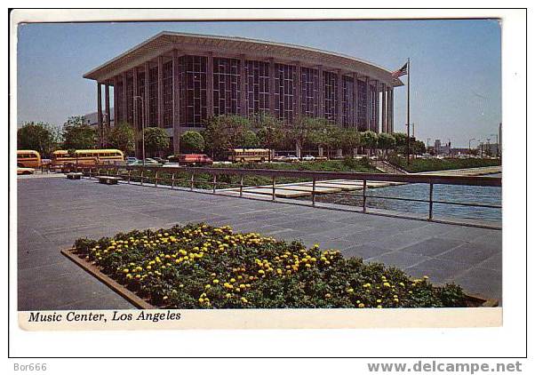 GOOD USA VIEW POSTCARD - LOS ANGELES - MUSIC CENTER - Los Angeles