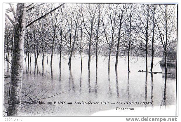 Charenton - Les Inondations 1910 - Charenton Le Pont
