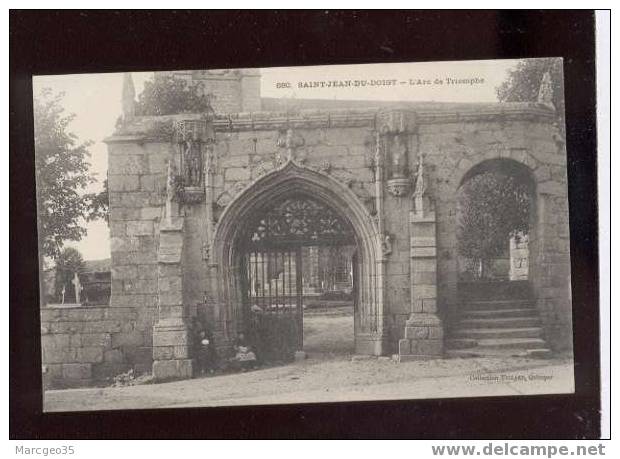 003885 Saint Jean Du Doigt L'arc De Triomphe édit.villard N°680 Animée - Saint-Jean-du-Doigt