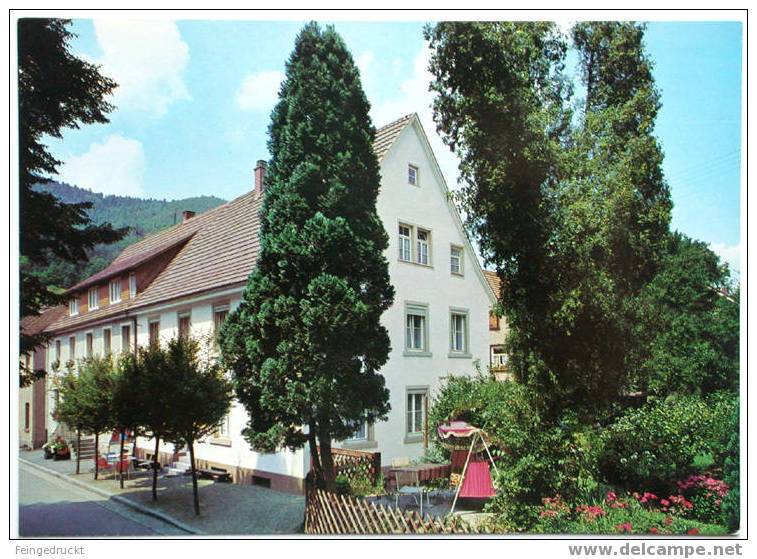 (Ortenaukreis) - Hornberg, Schwarzwald, Gasthof Zum Schützen - (d 871) - Hornberg