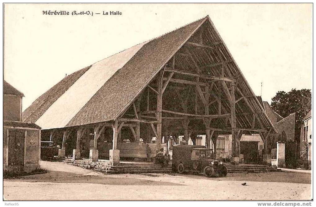MEREVILLE - La Halle - Mereville