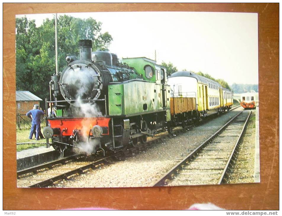 17 TRAIN TOURISTIQUE DE LA SEUDRE LOCOMOTIVE SACM - Saujon