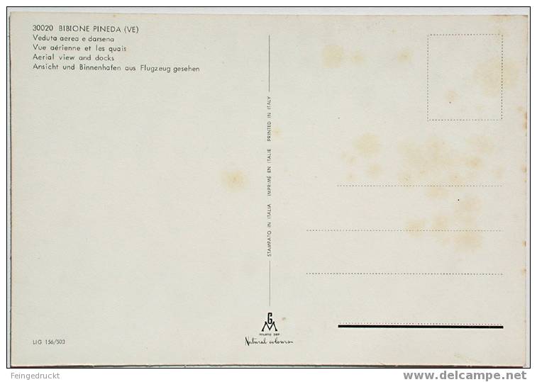 D 927 - Bibione. Luftaufnahme - CAk, Nicht Gelaufen - Other & Unclassified