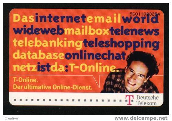 T-ONLINE *DEUTSCHE TELEKOM - A + AD-Reeks :  Advertenties Van D. Telekom AG