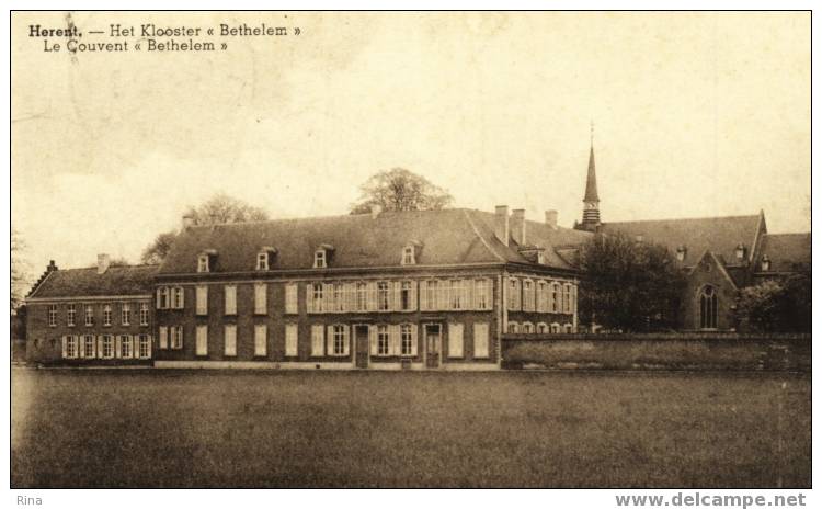 Herent-Het Klooster Bethelem-gelopen Kaart 1949 - Herent