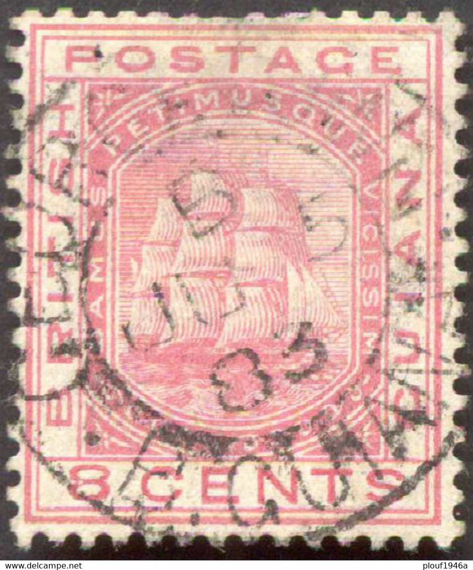 Pays : 214 (Guyane Britannique)  Yvert Et Tellier N° :  69 (o) - Brits-Guiana (...-1966)