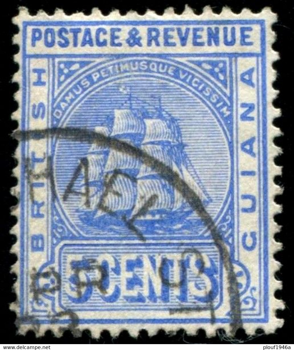 Pays : 214 (Guyane Britannique)  Yvert Et Tellier N° :  83 (o) - British Guiana (...-1966)