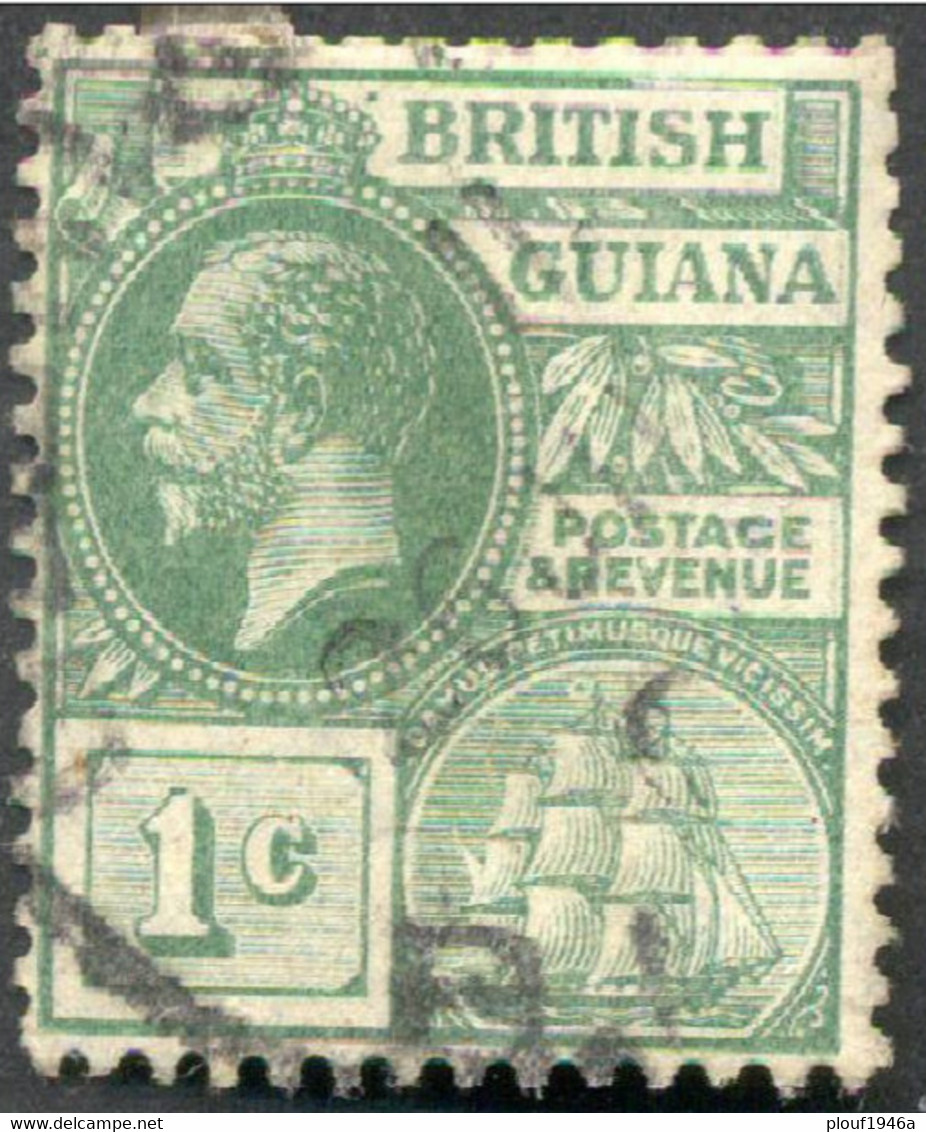 Pays : 214 (Guyane Britannique)  Yvert Et Tellier N° : 113 (o) - Guyane Britannique (...-1966)