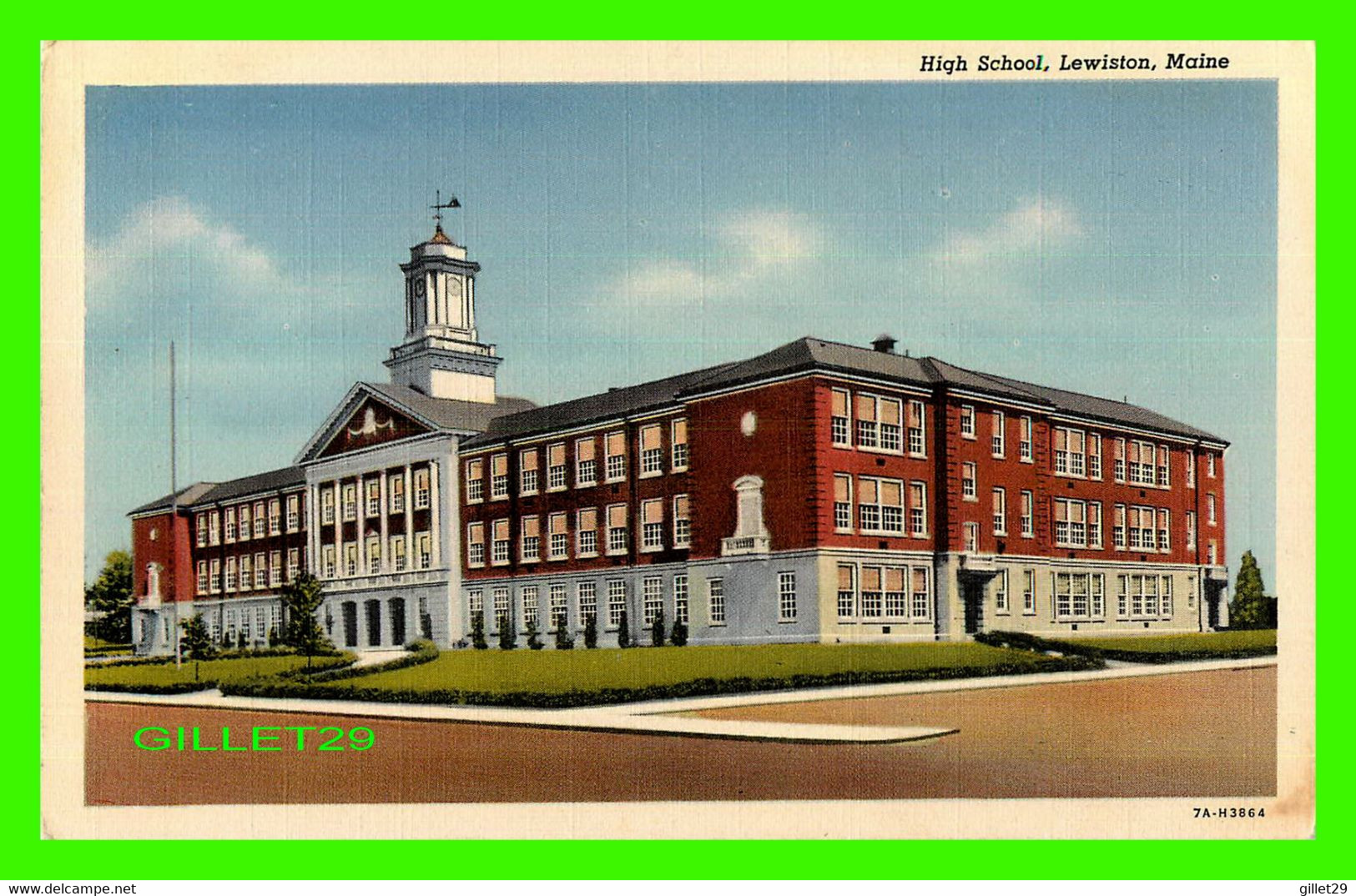 LEWISTON, ME - HIGH SCHOOL - LEWISTON NEWS CO - - Lewiston