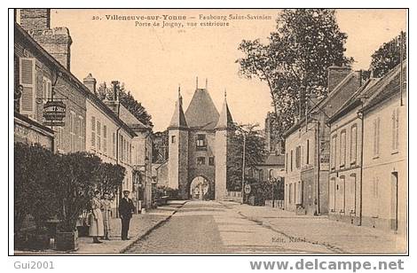 VILLENEUVE SUR YONNE (89) FAUBOURG SAINT SAVINIEN - Villeneuve-sur-Yonne