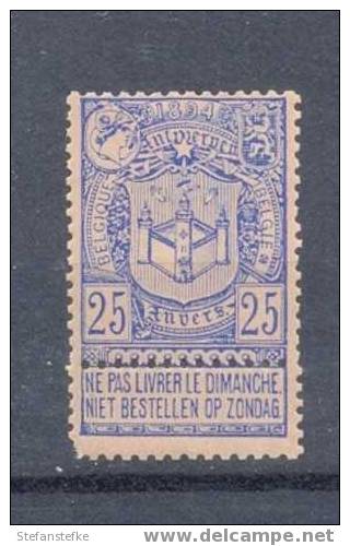 Belgie Ocb Nr :  70 **  (zie Scan) - 1894-1896 Ausstellungen