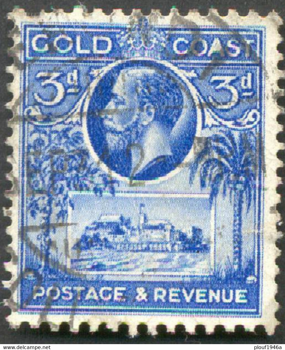 Pays : 140 (Cote De L'Or-Golden Coast)  Yvert Et Tellier N° :  101 (o) - Gold Coast (...-1957)