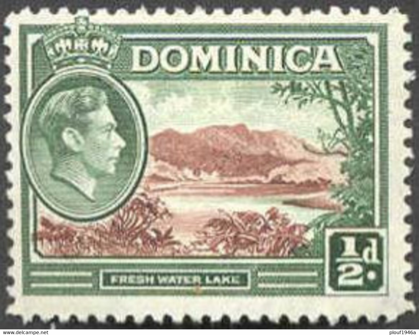 Pays : 156 (Dominique : Colonie Britannique)  Yvert Et Tellier N° :  92 (*) - Dominica (...-1978)