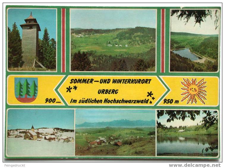 Urberg Im Südl. Hochschwarzwald - Color MBk 1973 - (d 995) - Hochschwarzwald