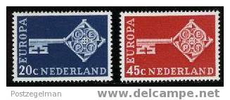Ned 1968 Europa Zegels Mint Hinged 906-907 # 353 - Unused Stamps