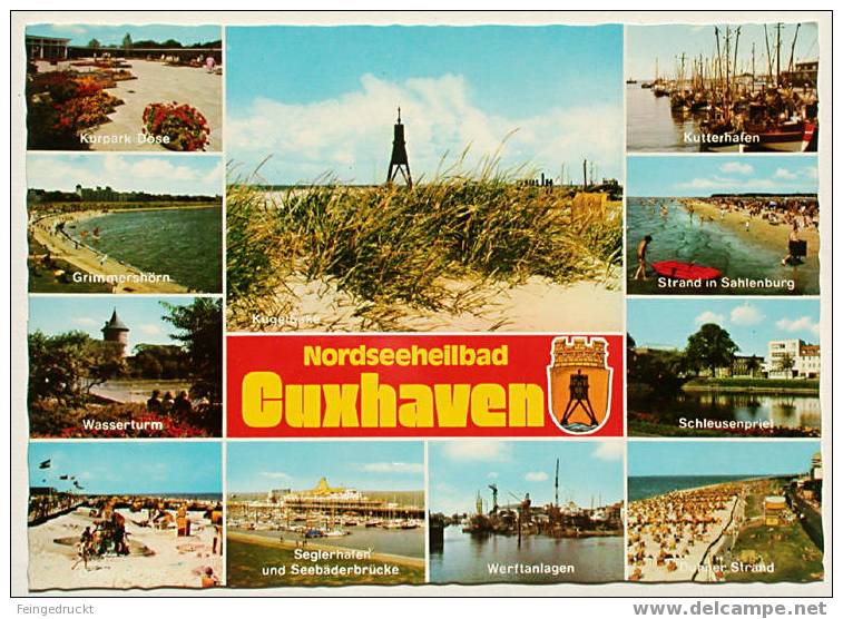 Nordseeheilbad Cuxhaven - Color MBk 1979 - (d 1000) - Cuxhaven