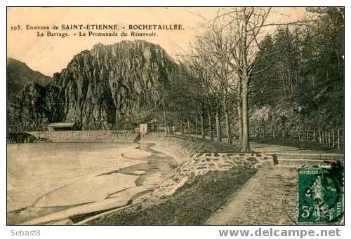 ROCHETAILLEE LE BARRAGE LA PROMENADE DU RESERVOIR - Rochetaillee