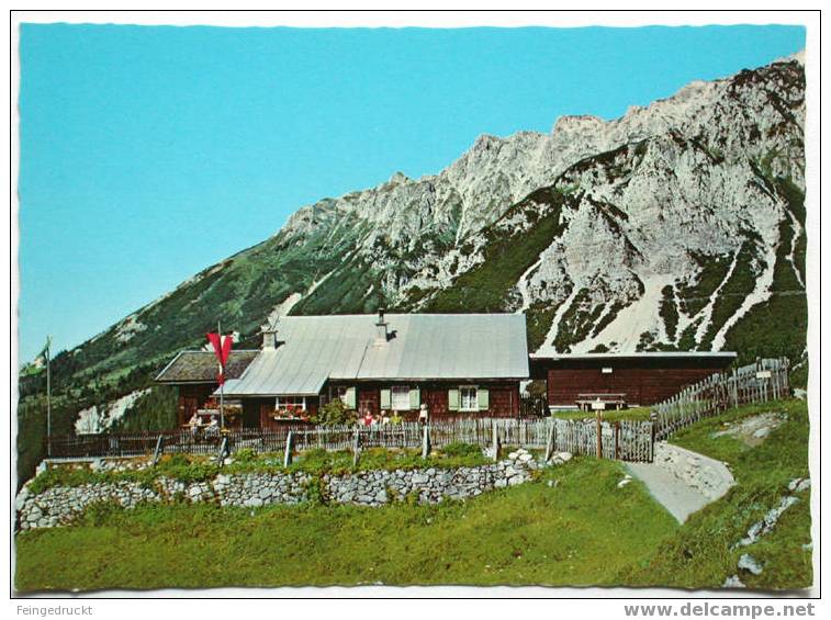 Österreichischer Alpenverein. Erichhütte - CAk Mit Stempel - (d 1012) - Mountaineering, Alpinism