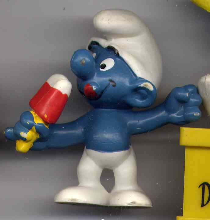 Schtroumpf Glace 1979 - Smurfs