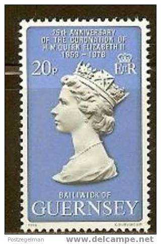 GUERNSEY 1978 MNH Stamp(s) Silver Coronation 163  #5152 - Guernsey