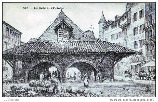 Figeac - Les Halles - Figeac