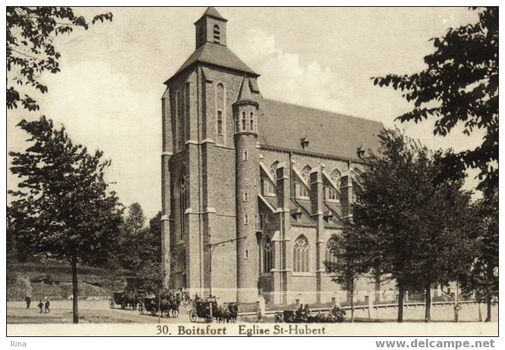 Boitsfort Eglise St-Hubert - Watermaal-Bosvoorde - Watermael-Boitsfort